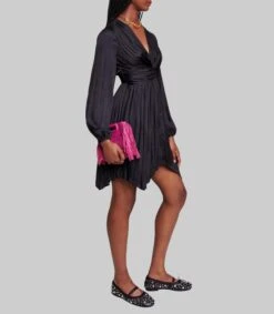 Maje Vestido Corto Manga Larga Rivily Mujer -GlamModa Ventas 43313857 x2