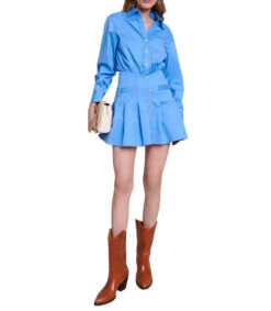 Maje Vestido Corto Manga 3,4 Raudrela Mujer -GlamModa Ventas 43313861 x3