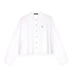 Maje Camisa Lisa Manga Larga Mujer -GlamModa Ventas 43313890 x5