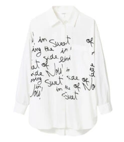 Desigual Camisa De Manga Larga Parugia Mujer -GlamModa Ventas 43317436 x5