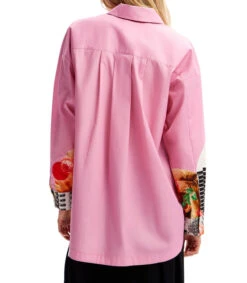 Desigual Camisa Con Estampado De Manga Larga Mujer -GlamModa Ventas 43317452 x2