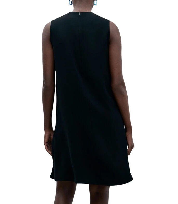 ADOLFO DOMINGUEZ Vestido Midi Liso Mujer 4 ADOLFO DOMINGUEZ Vestido Midi Liso Mujer - Imagen 2