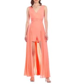 Vestido De Fiesta Tipo Jumper Midi Mujer