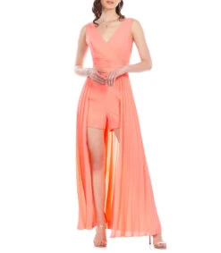 Vestido De Fiesta Tipo Jumper Midi Mujer -GlamModa Ventas 43320762 x3