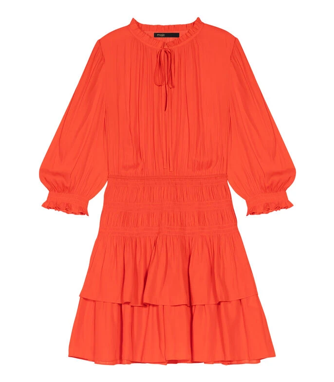 Maje Vestido Mini Con Manga 3,4 Radji Mujer 7 Maje Vestido Mini Con Manga 3,4 Radji Mujer - Imagen 5