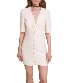 Maje Vestido Corto Mujer -GlamModa Ventas 43323431 x3