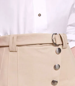 Maje Falda Corta Recta Lisa Mujer -GlamModa Ventas 43323461 x4