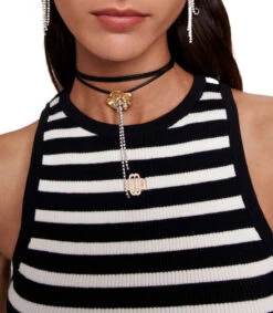 Maje Playera De Cuello Redondo Sin Mangas Marinelia A Rayas Mujer 10 Maje Playera De Cuello Redondo Sin Mangas Marinelia A Rayas Mujer -GlamModa Ventas 43323474 x4