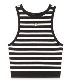 Maje Playera De Cuello Redondo Sin Mangas Marinelia A Rayas Mujer 11 Maje Playera De Cuello Redondo Sin Mangas Marinelia A Rayas Mujer -GlamModa Ventas 43323474 x5