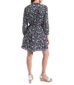 Vestido Mini Con Manga 7,8 Mujer -GlamModa Ventas 43338183 x2