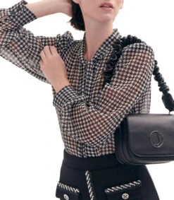 Falda Corta Tejido De Punto Con Ribetes Mujer -GlamModa Ventas 43353670 x4