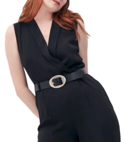 Jumpsuit Silueta Palazzo Con Cinturón Mujer -GlamModa Ventas 43353957 x3