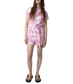 Zadig & Voltaire Jumpsuit De Corte Recto Mujer -GlamModa Ventas 43359180 x3