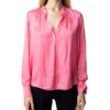 Zadig & Voltaire Camisa Satinada De Manga Larga Tink Mujer