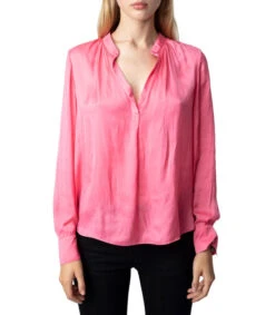 Zadig & Voltaire Camisa Satinada De Manga Larga Tink Mujer