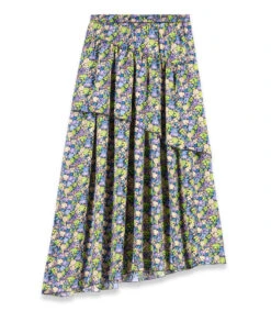 Maje Falda Larga De Corte A Floral Mujer -GlamModa Ventas 43366458 x5